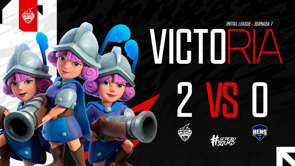 #CR | RESULTADOS ⚡️

🗓 Lunes 04/07/2022

🏆 @Initial_League_
🆚️ <a href="/HenseSportsLat/">Fénix Hens</a>
✅️ 2-0

#ClashRoyale #GoPeruSquad