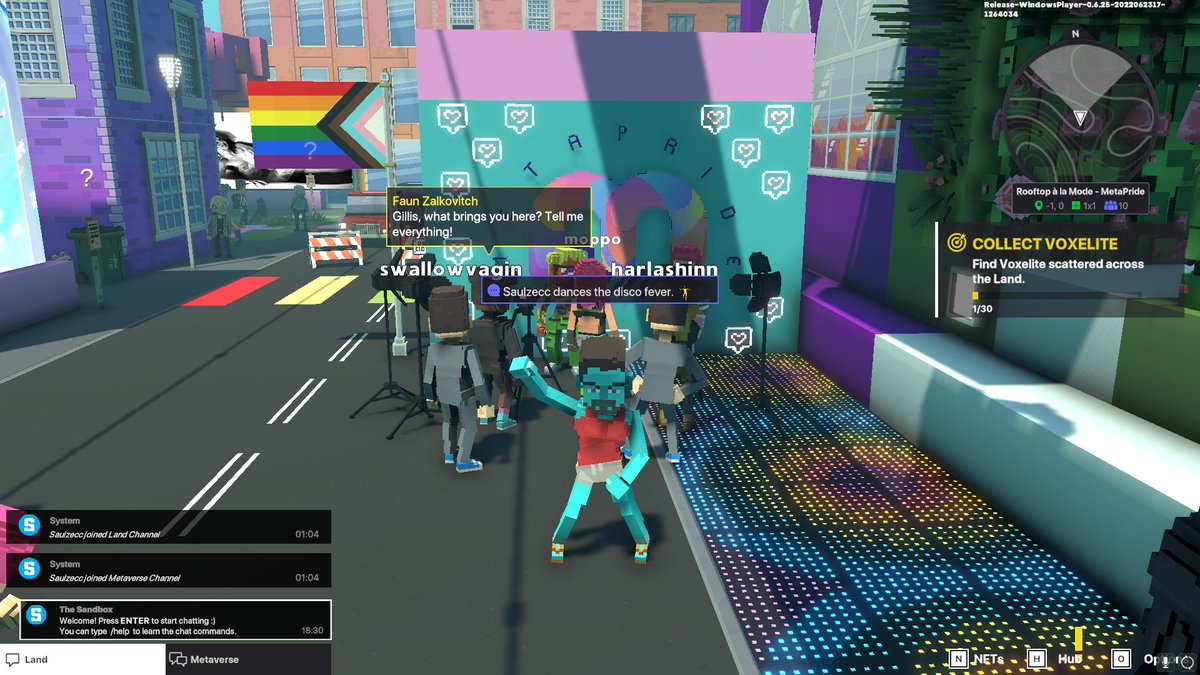 Superrosa152's tweet photo. @TheSandboxGame @METAPRIDELAND I just participated in the #BelongingWeek contest for a chance to win a Progress Flag NFT! Check out my screenshot below!
👇 https://t.co/RG4Xj8zGGE