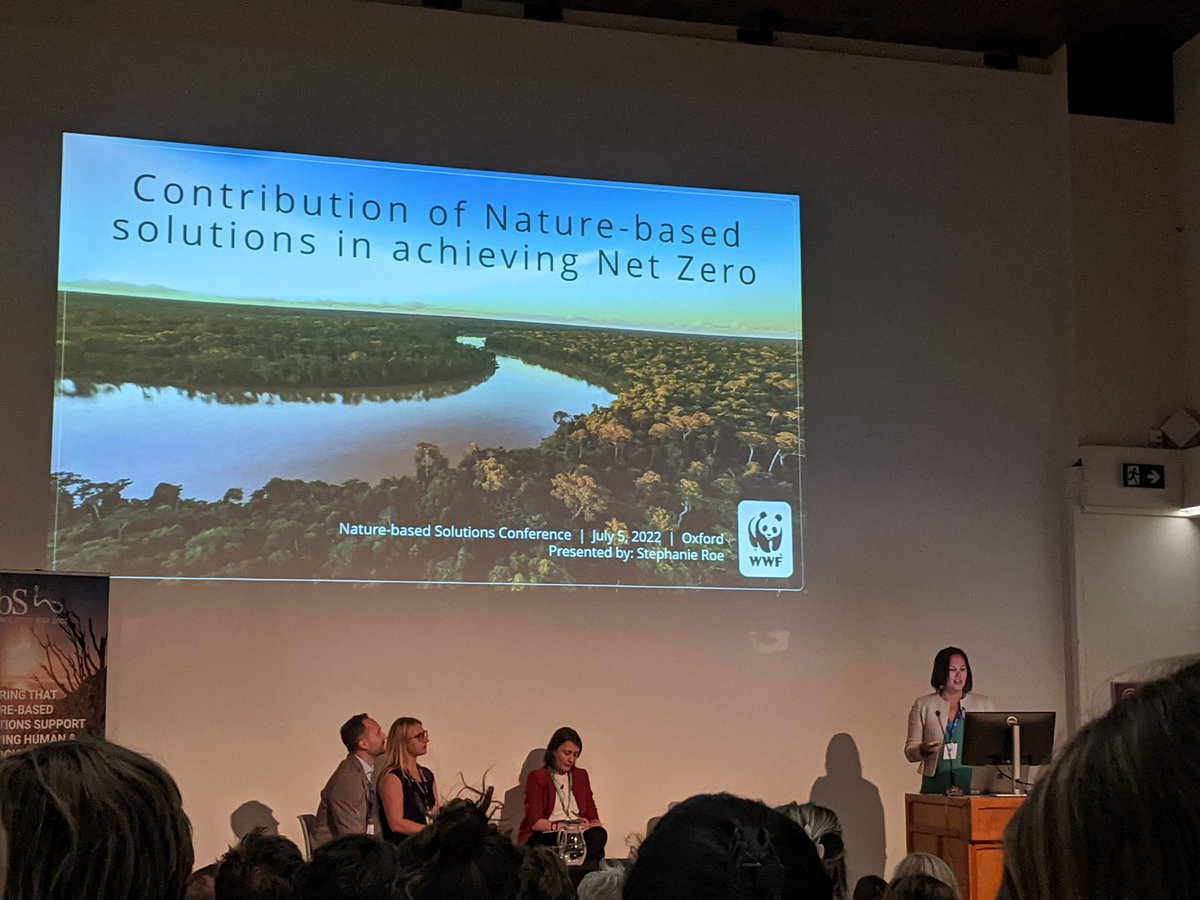 #NbSConference2022
Day 1. 🌳🌎🌲

Great insights into the potential of #NatureBasedSolutions to achieving #NetZero by <a href="/stephanieroe/">Dr. Stephanie Roe</a> <a href="/WWF/">WWF</a> <a href="/wwf_uk/">WWF UK</a>

And truly inspirational work by <a href="/alinesoterroni/">Aline Soterroni</a> <a href="/NatureBasedSols/">Nature-based Solutions Initiative @UniofOxford</a> into Brazil's potential. #LatinAmerica can and must do more!