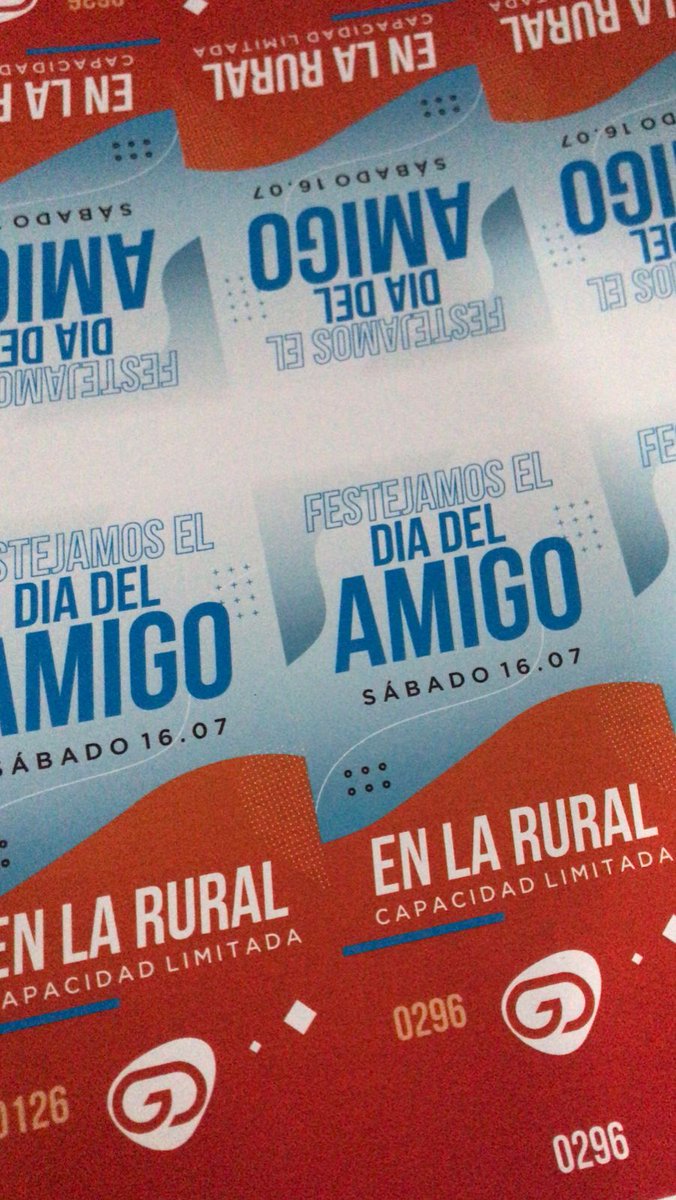 ⚠️Está semana largamos la primera tanda de entradas a $500 ⚠️
#FestejamosDiaDelAmigo
#SalóndelaRuralChajari 📍
#GiganteLaMaxima