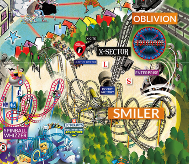 FactsAboutParks's tweet photo. A common mandela effect phenomenon in the theme park enthusiast community! Despite everyone calling it "The Smiler", the ride has only ever officially been called "Smiler"! https://t.co/jrfkbDXIKY