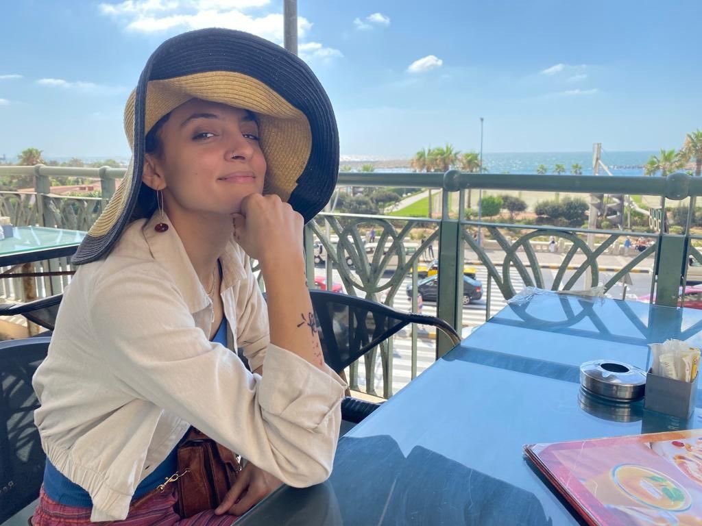 Around the world with #hypokritfam! Aya Aziz, book writer &amp; composer of Eh Dah? Questions for My Father, does some exploratory research in Egypt for our next project!