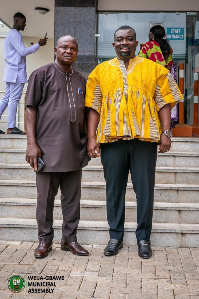 4/8

Mrs. Mercy Quansah Ogoe, led the Assembly Members to the programme.

Hon. Tina Mensah, Member of Parliament (MP) for the Weija-Gbawe Constituency and Deputy Health Minister, was in  attendance and welcomed the team from her constituency. 

The Deputy Clerk in charge of