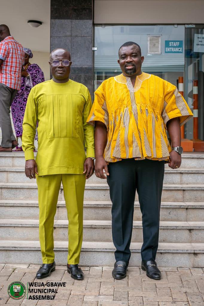 2/8 
Parliament of Ghana's Visitors' Programme.

An initiative of the Weija-Gbawe Municipal Assembly, the programme sought to afford the honourable assembly members the opportunity to have a practical demonstrative knowledge on improving and enhancing capacity. It would give them