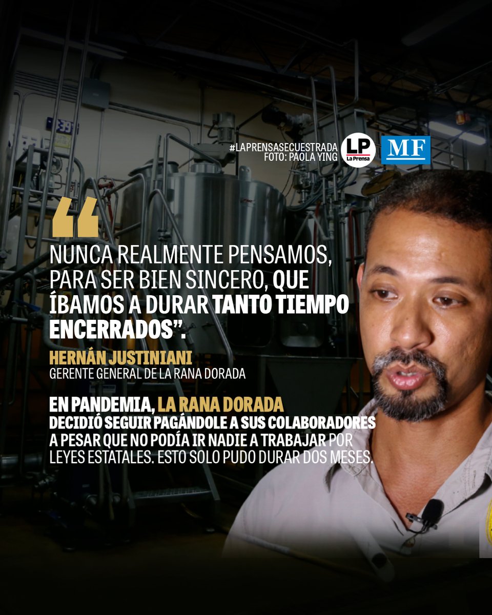 <a href="/istmobrewpub/">Istmo Brew Pub</a> <a href="/ClandestinaPTY/">Cerveza Clandestina</a> <a href="/PaolaYing/">Paola Ying</a> #Pandemia Algunas fábricas nacionales de cerveza artesanal cerraron, otras se las ingeniaron para seguir activas y comercializaron sus productos por delivery y el comercio electrónico. <a href="/cerveceriaferoz/">cerveceriaferoz</a> <a href="/CasaBrujaBrew/">Casa Bruja</a> <a href="/laranadorada/">La Rana Dorada</a> 
#LaPrensaSecuestrada 
prensa.com/martes-financi…