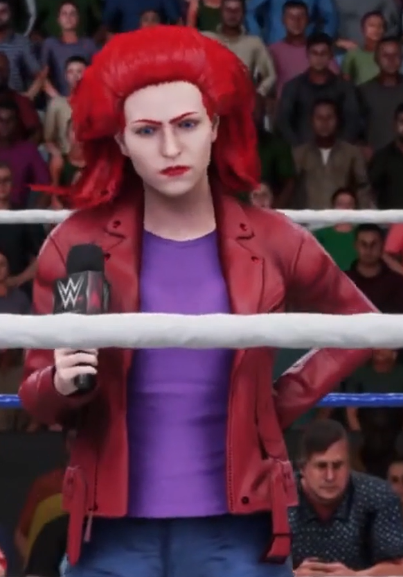 SWEOfficial2021's tweet photo. @ErinDavison11 came out to the ring to explain her actions from Barlinnie - however, she revealed that @TheEmilyDavison had served time in prison for murdering her ex-husband. 😳

(14/?) https://t.co/Peg8wQ8CEy