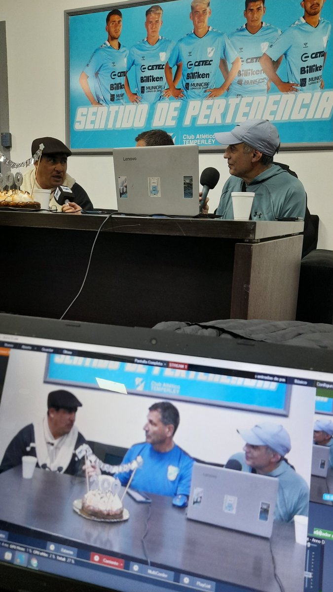 CanalTemperley's tweet photo. 💻🎙Ahora mirá la emisión especial por los 200 programas de @LocosxTemperley  
📺por el Canal de Temperley.

▶️➡️https://t.co/rhzWP2iME1 https://t.co/6bzYF4LoxA