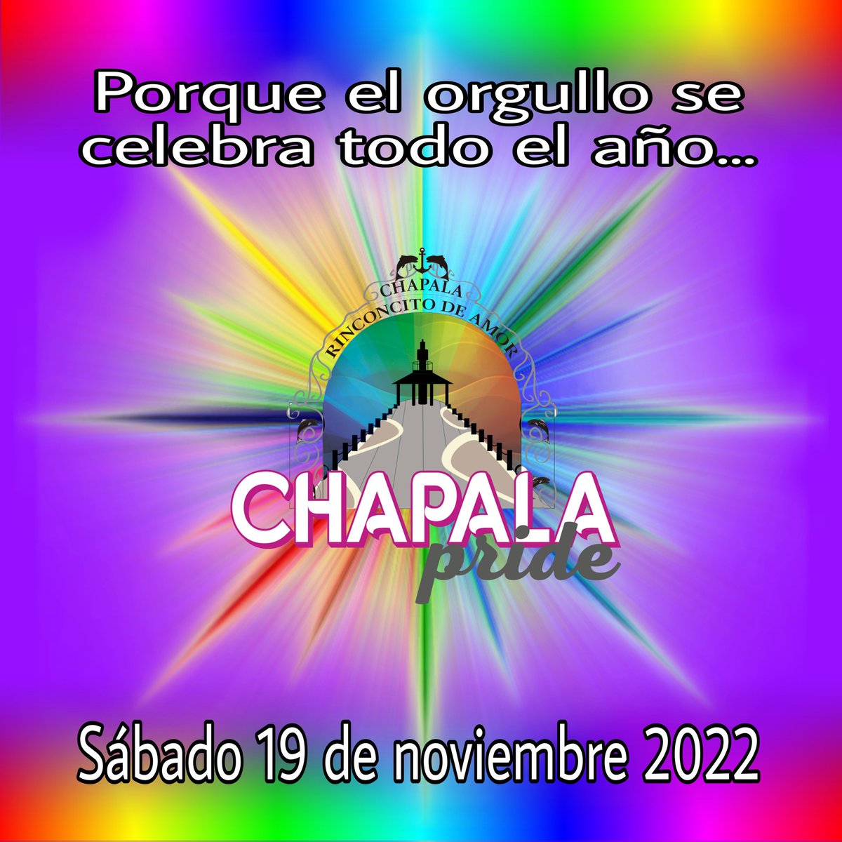 PridesRed's tweet photo. Porque el orgullo se celebra todo el año...
¡Nos falta una! 
🏳️‍🌈 CHAPALA PRIDE 2022 🏳️‍🌈
Sábado 19 de noviembre * 16:00 hrs. * Malecón
#PorUnJaliscoLibreYdiverso https://t.co/3ozVDByFHk