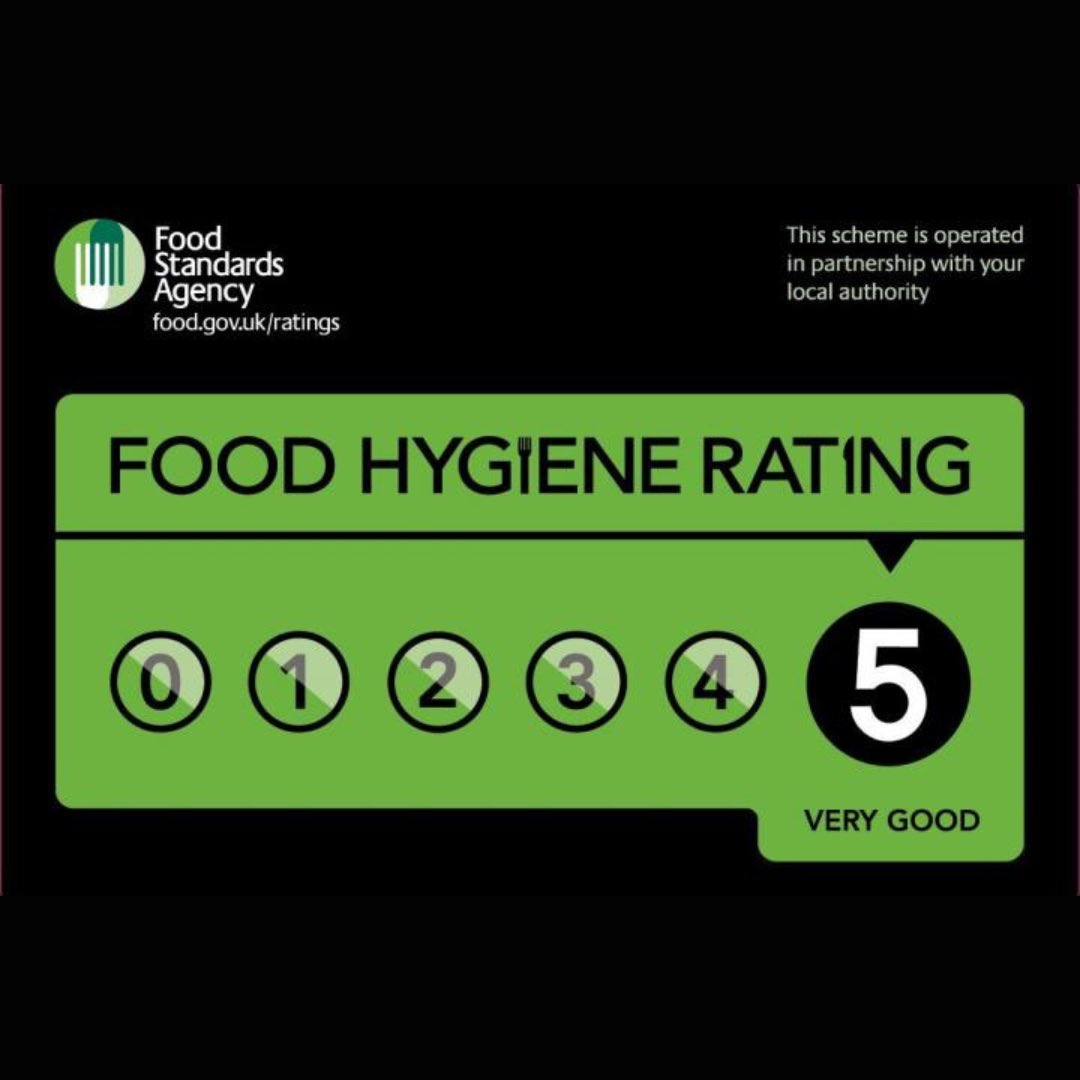 ⭐️⭐️⭐️⭐️⭐️

We are delighted to announce that The Boat House at Pugneys has received a 5 star food hygiene rating!