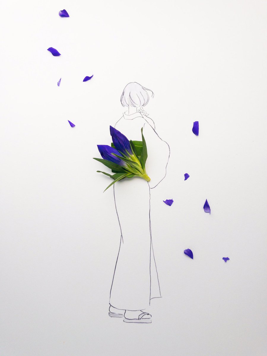 「オハヨー 」|はな言葉🌷葉菜桜花子🌷新作ドレスできましたのイラスト