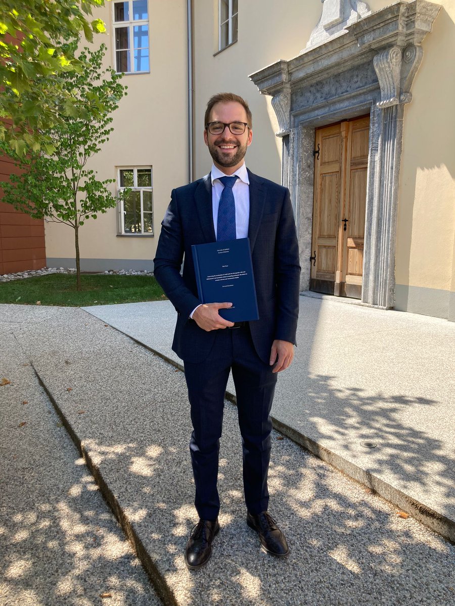 Delighted to see <a href="/BurjaBlaz/">Blaž Burja</a>     defending #PhDthesis today as a first PhD student in our research team. Big congrats for great performance with best wishes for exciting future career steps!