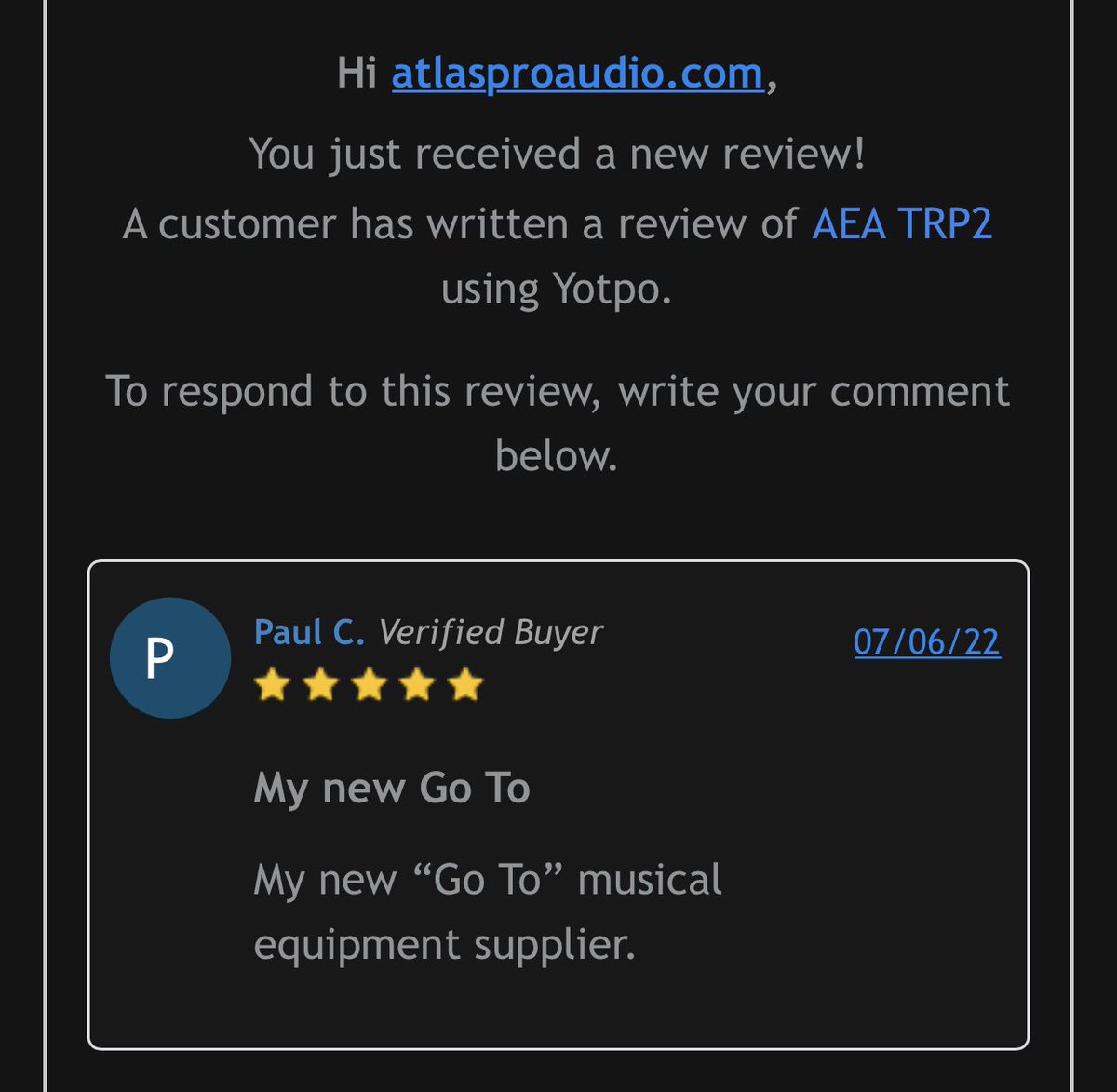 Atlas Pro Audio tweet media