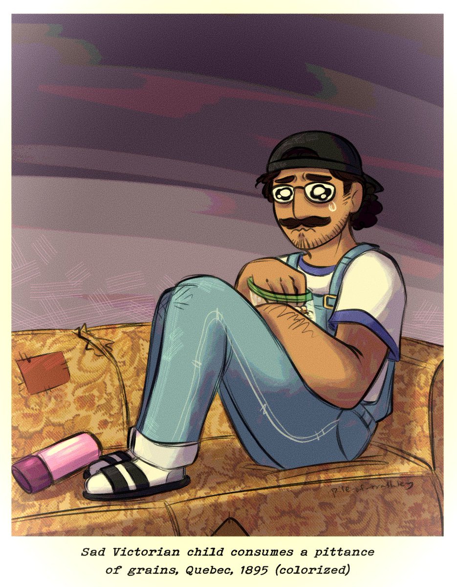 PileOfTrashley's tweet image. i was laughing while also being like "this is the saddest thing i have ever heard" 
#socpens #scorpy #rtvs