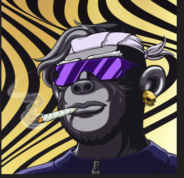 shebookie's tweet photo. @apeblock Gamester NFTs... here is an image of mine.  But these are not just images.  They are the keys to the kingdom...mint privileges, discounts, multipliers, all with smart contract interactions that will bring life for years to come. #GamesterNFT  #learniverse https://t.co/1A1QZlxIxc