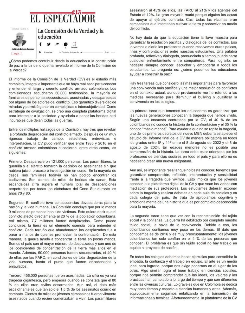 JULIAN DE ZUBIRIA tweet media