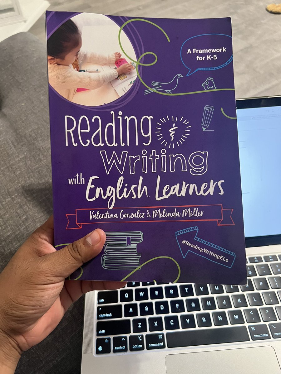 Last book study of the summer! <a href="/Baca8Baca/">Michelle Baca</a> what an amazing book for me to read as a first year teacher. This book gives you tips for you to implement in your classroom. Also answers questions that you may have involving helping EL students.