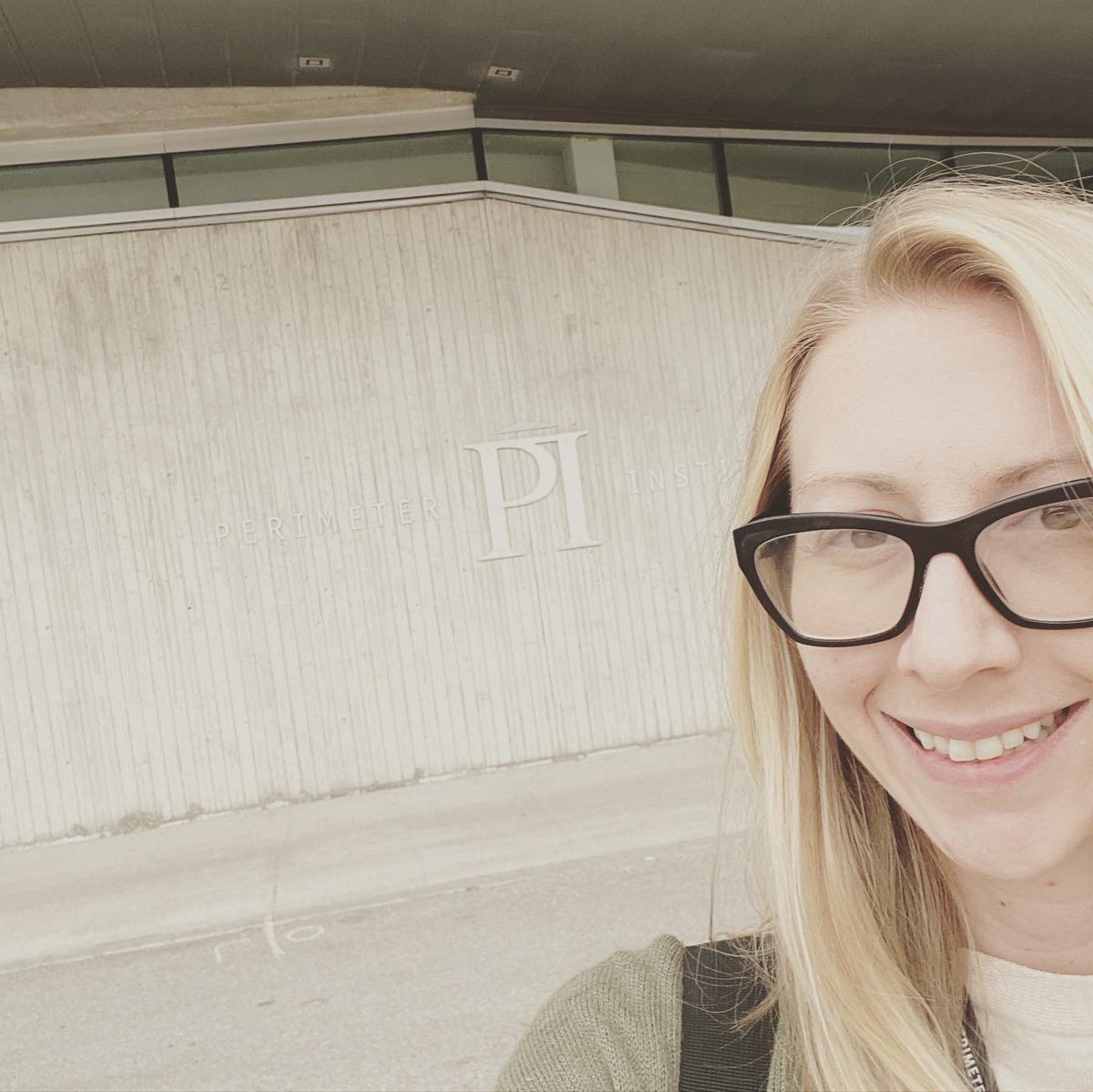 Just a girl from Arkansas <a href="/Perimeter/">Perimeter Institute</a> for EinsteinPlus. Cannot believe we were given a tour of Stephen Hawking’s office and absolutely in awe of the theoretical physics research that is done here. #EPlus2022