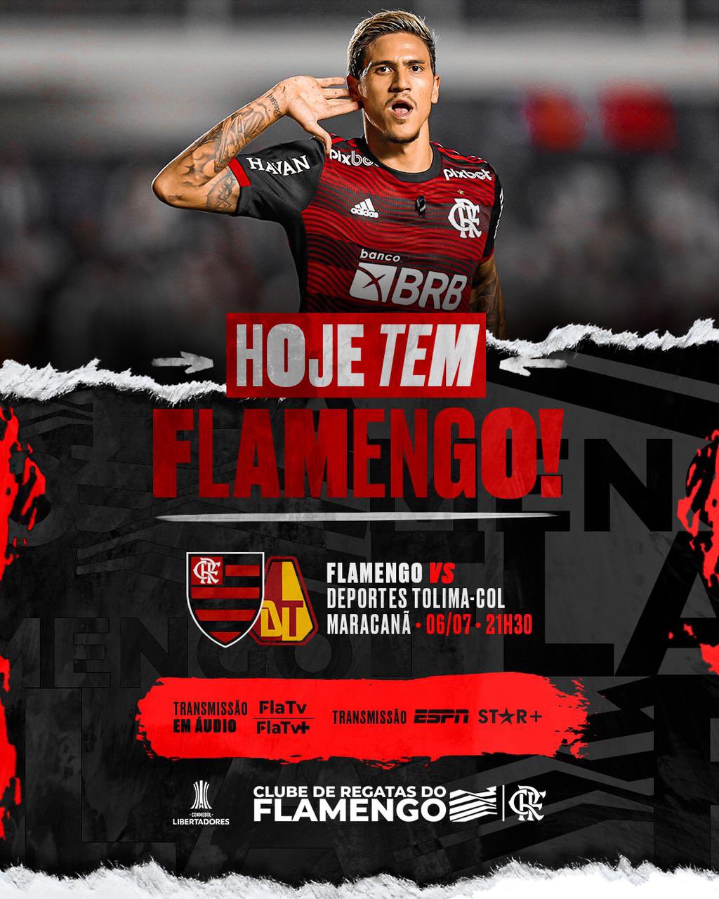 Amanhã tem jogo do Mengão - Clube de Regatas do Flamengo