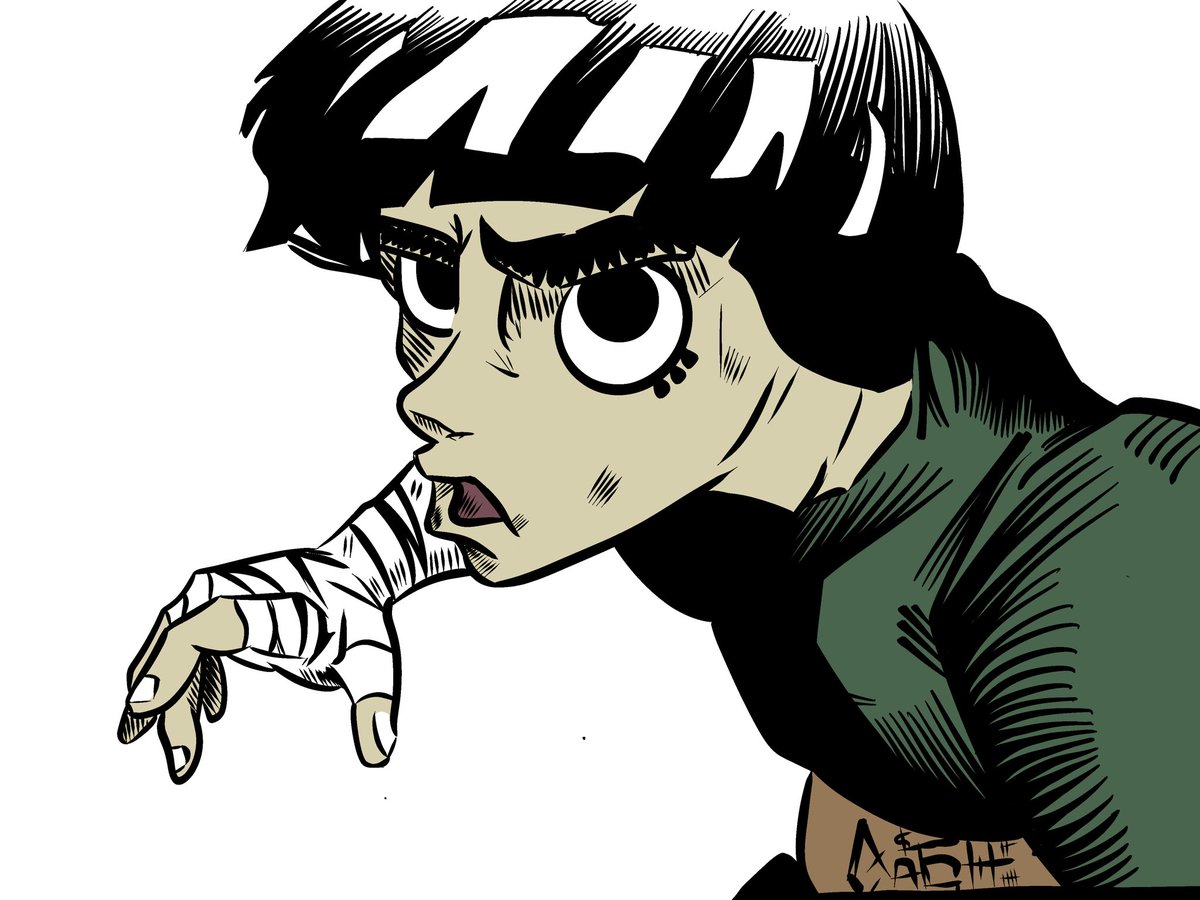 Charliecash27's tweet photo. rock lee https://t.co/fLRz3W4p9M