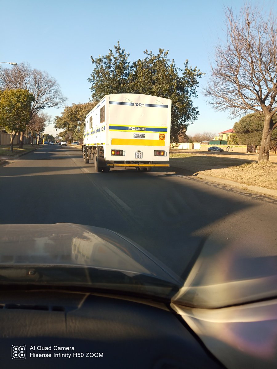 The driver of this vehicle didn't bother to stop at any robot or stop sign. Only when he saw me take a photo did he stop at next robot. Sad that the law is above the law
