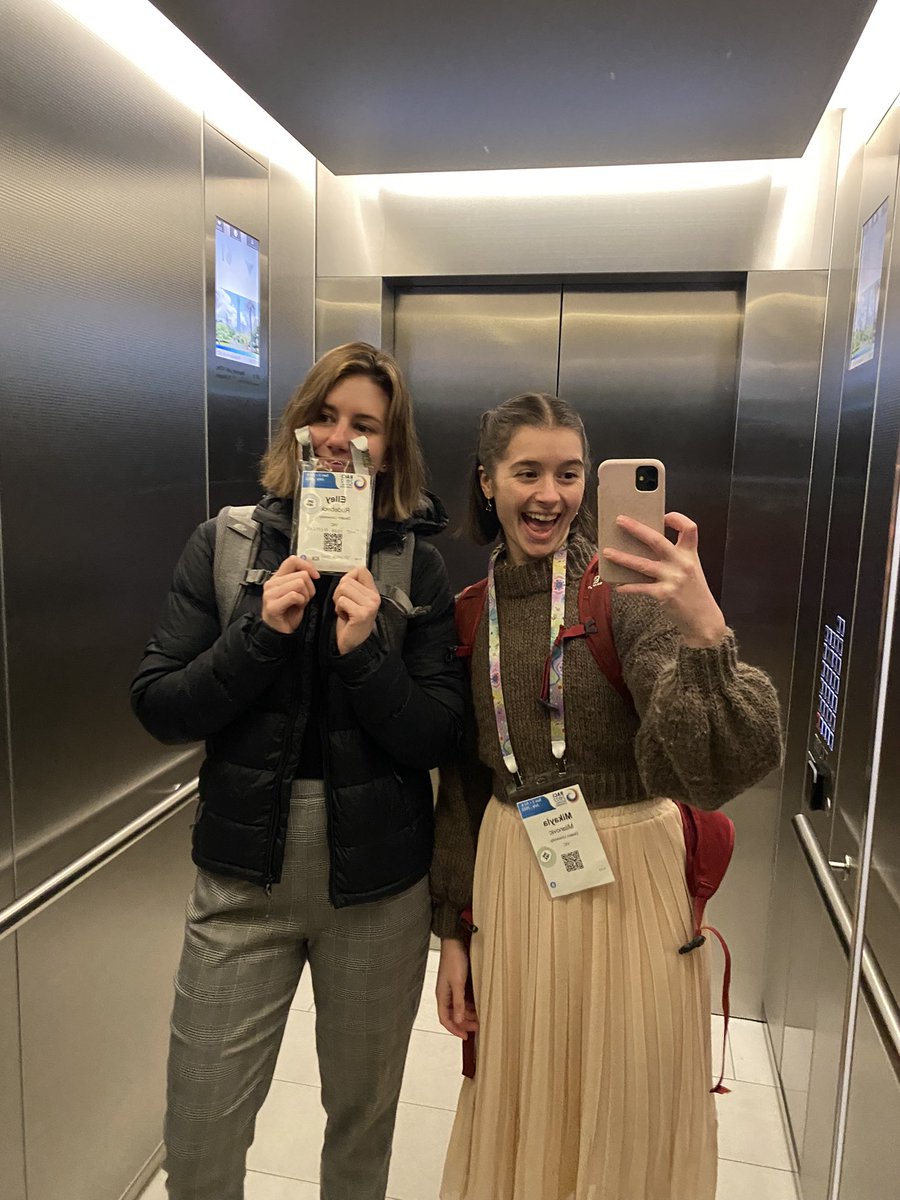 liltweetofsci's tweet photo. #RACI2022 Day 3 elevator selfie! Just us girls because the boys don’t want to scoot #bootscootinbabes 🛴 https://t.co/FrfTsTtvCI