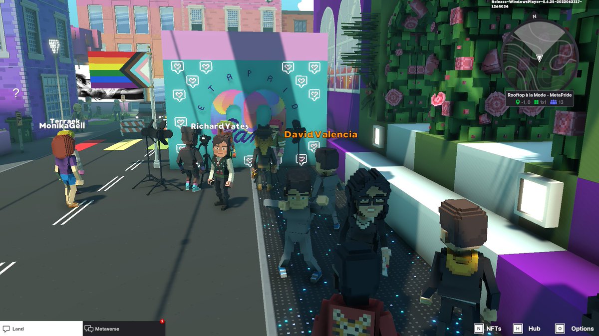 JudyHopes6's tweet photo. @TheSandboxGame @METAPRIDELAND I just participated in the #BelongingWeek contest for a chance to win a Progress Flag NFT! Check out my screenshot below!
👇 https://t.co/vdJgg5ZVOM