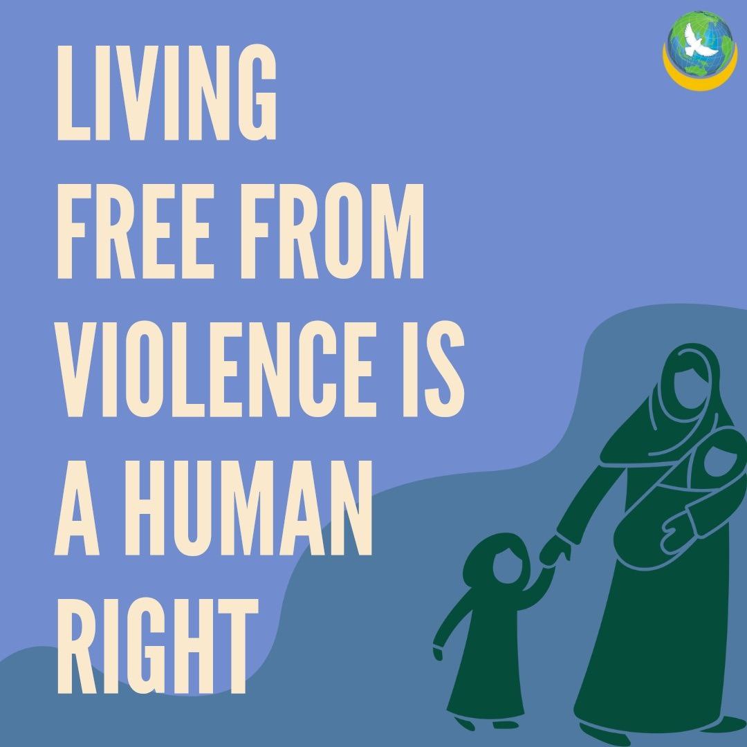 Living free from violence is a human right. #IncludeWomen #UkraineWar #StandWithUkraine #HealingTogether #RefugeeWomen #WorldPeace