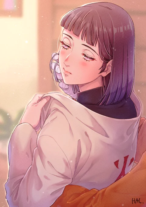 着替えようとしたら邪魔してくる(ナルヒナ) 