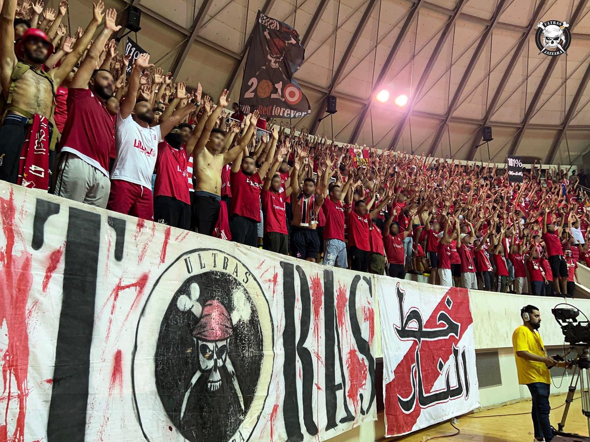 على مدار يومين متتاليين كانت المجموعة حاضره مع الفريق الأول لكرة السلة في منافسات نصف نهائى كأس ليبيا التي كانت درس في التشجيع الحضاري كما هو المعتاد عليه . 
لنكن علي موعدنا غدًا الأربعاء 6-7-2022 بنفس المكان الساعة 1:00 ظهرًا لمسانده الفريق في نهائى كأس ليبيا .