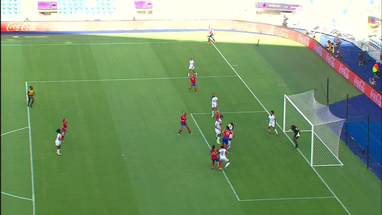 COSTA RICA STRIKES FIRST THROUGH @THORNSFC's ROCKY RODRIGUEZ. ⚡️”