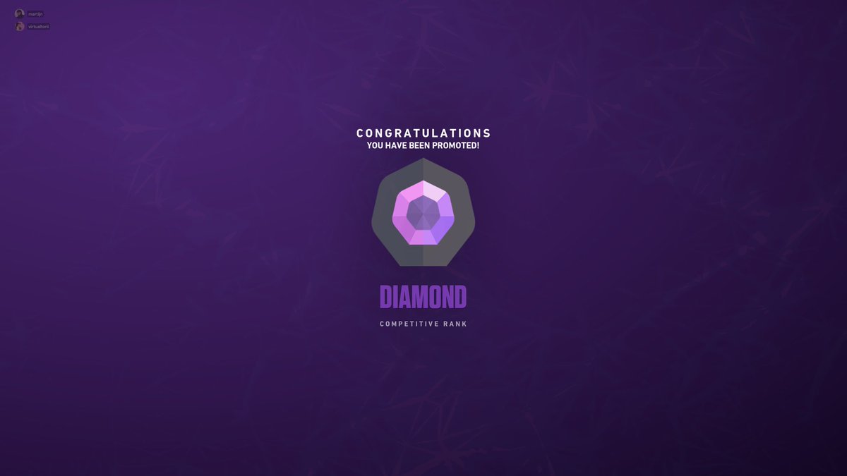 finally diamond <3 https://t.co/COvP0v6O2K