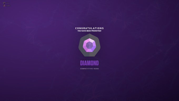 finally diamond <3 https://t.co/COvP0v6O2K