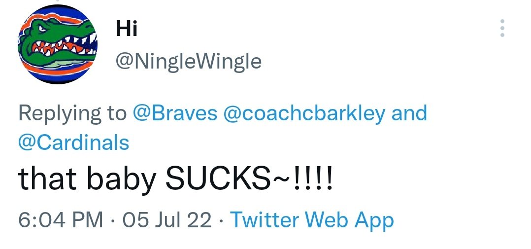 BravesGasm's tweet photo. This is the PREMIUM twitter experience https://t.co/qEsImXSZsn