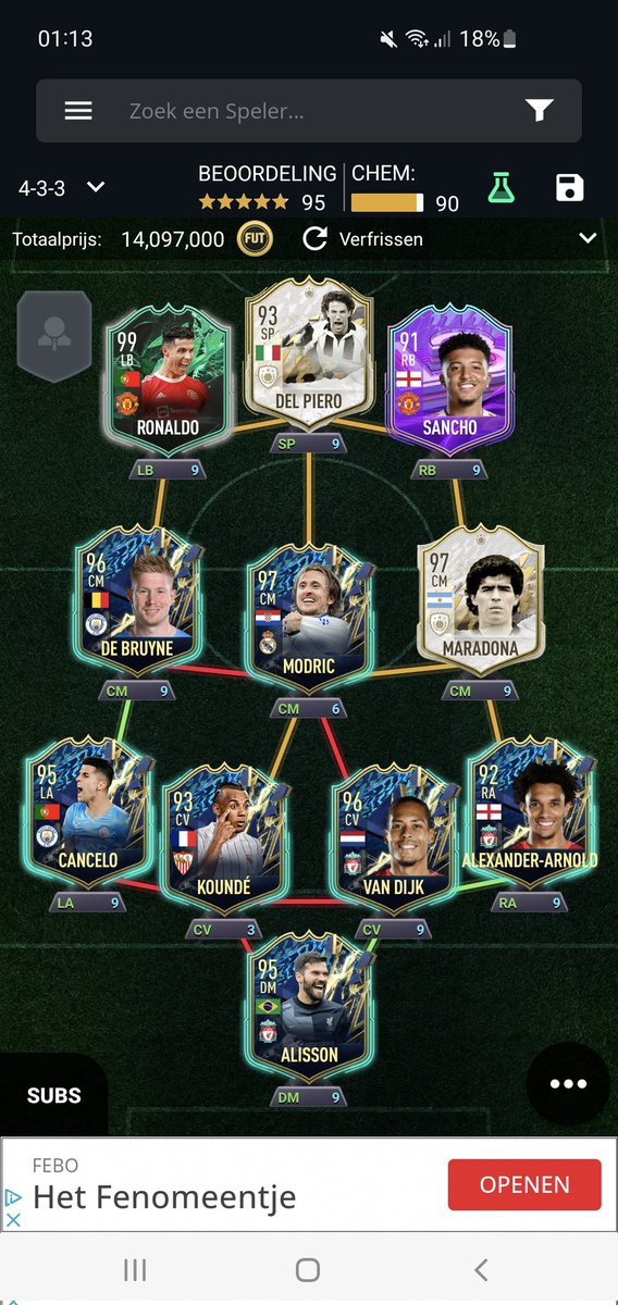 StephanK95's tweet photo. @MattFUTTrading This, CR7 carrying hard tho https://t.co/O2nlIjEzsg