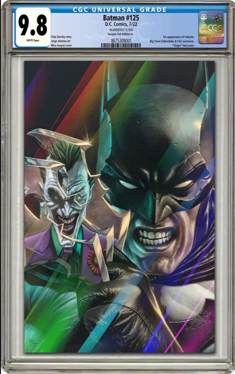 ComicsElite (@comicselitece) on Twitter photo Special CGC Certified Print Run!  
Batman #125 FOIL VARIANT LTD TO ONLY 300!! 
Tomorrow @ 6 PM EST. Shared with Big Time Collectables. We only have 150 copies. Don't miss the RAREST COVER of this KEY ISSUE!! 
comicselitecomiics.com
#comics #comicbooks #cgc #batman125 #key Special CGC Certified Print Run!  
Batman #125 FOIL VARIANT LTD TO ONLY 300!! 
Tomorrow @ 6 PM EST. Shared with Big Time Collectables. We only have 150 copies. Don't miss the RAREST COVER of this KEY ISSUE!! 
comicselitecomiics.com
#comics #comicbooks #cgc #batman125 #key