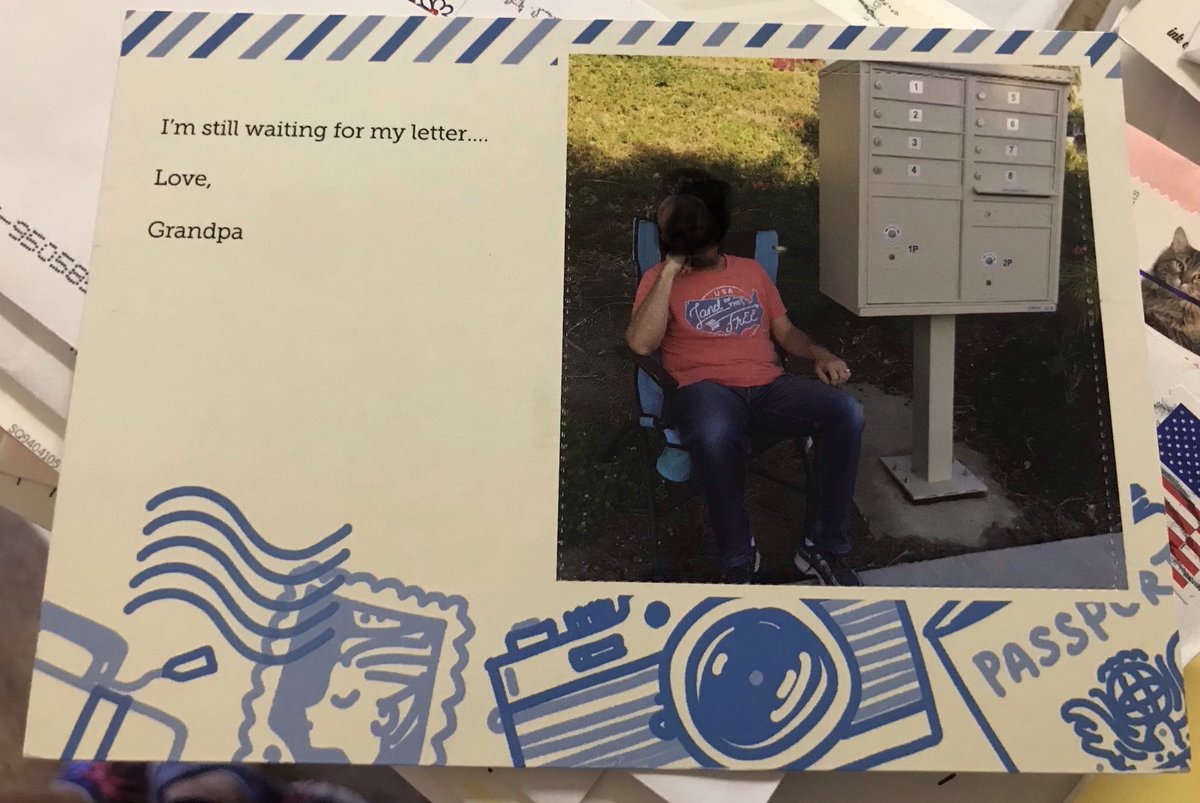 TextsFromCamp's tweet image. Totally normal mail to receive, right? #MailToCamp #Letterwriting