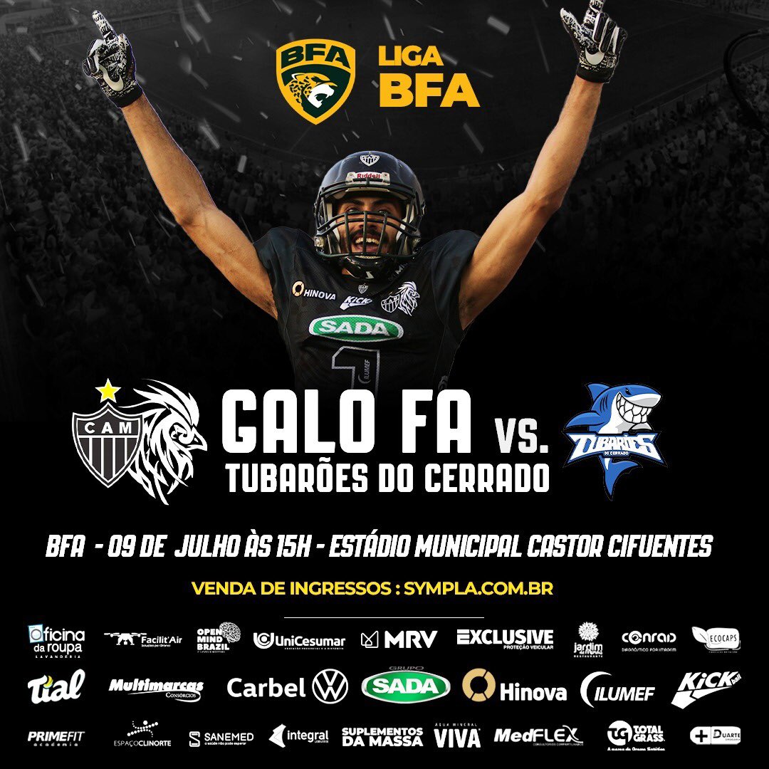 Galo Futebol Americano tweet media