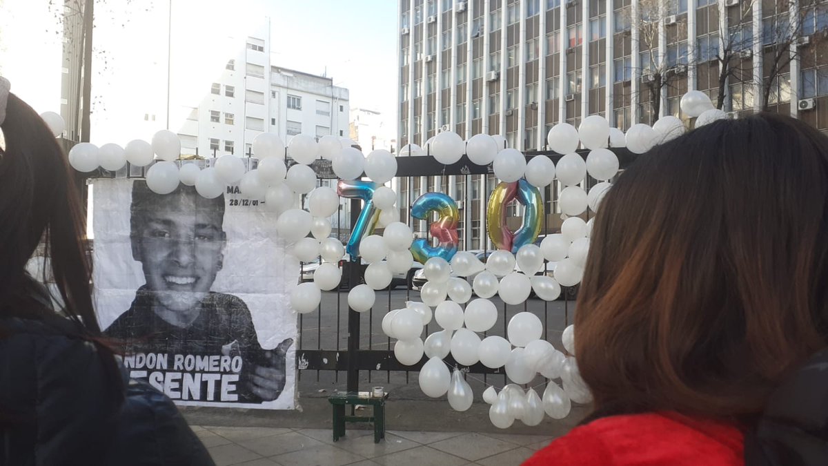 JovenesMdp's tweet photo. Brandon Romero, presente ✊🏽

El día de hoy se cumplen dos años del asesinato de Brandon Romero en manos de la policia.
¡Basta de Gatillo Faci!
¡Justicia por Brandon Romero! https://t.co/ysR65KYcHi
