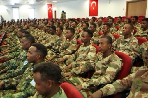 HassanSMohamud's tweet photo. I visited our brave soldiers undergoing commando training in Isparta, Turkey, with the assistance of the #Turkish government. I met some great future #Somali military officers &amp; leaders &amp; I am proud of them all. We are grateful to Türkiye for this valuable security assistance. https://t.co/9T75JszoI7