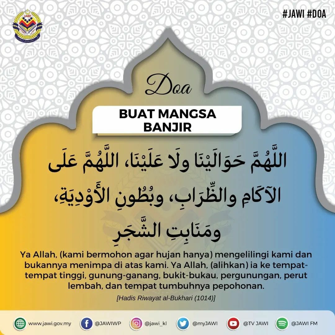 myJAWIKL's tweet photo. Sama-sama kita doakan keselamatan buat mangsa banjir yang sedang melanda Baling, Kedah pada ketika ini. Takziah buat mereka yang kehilangan insan tersayang. https://t.co/UNMLaxU1Um