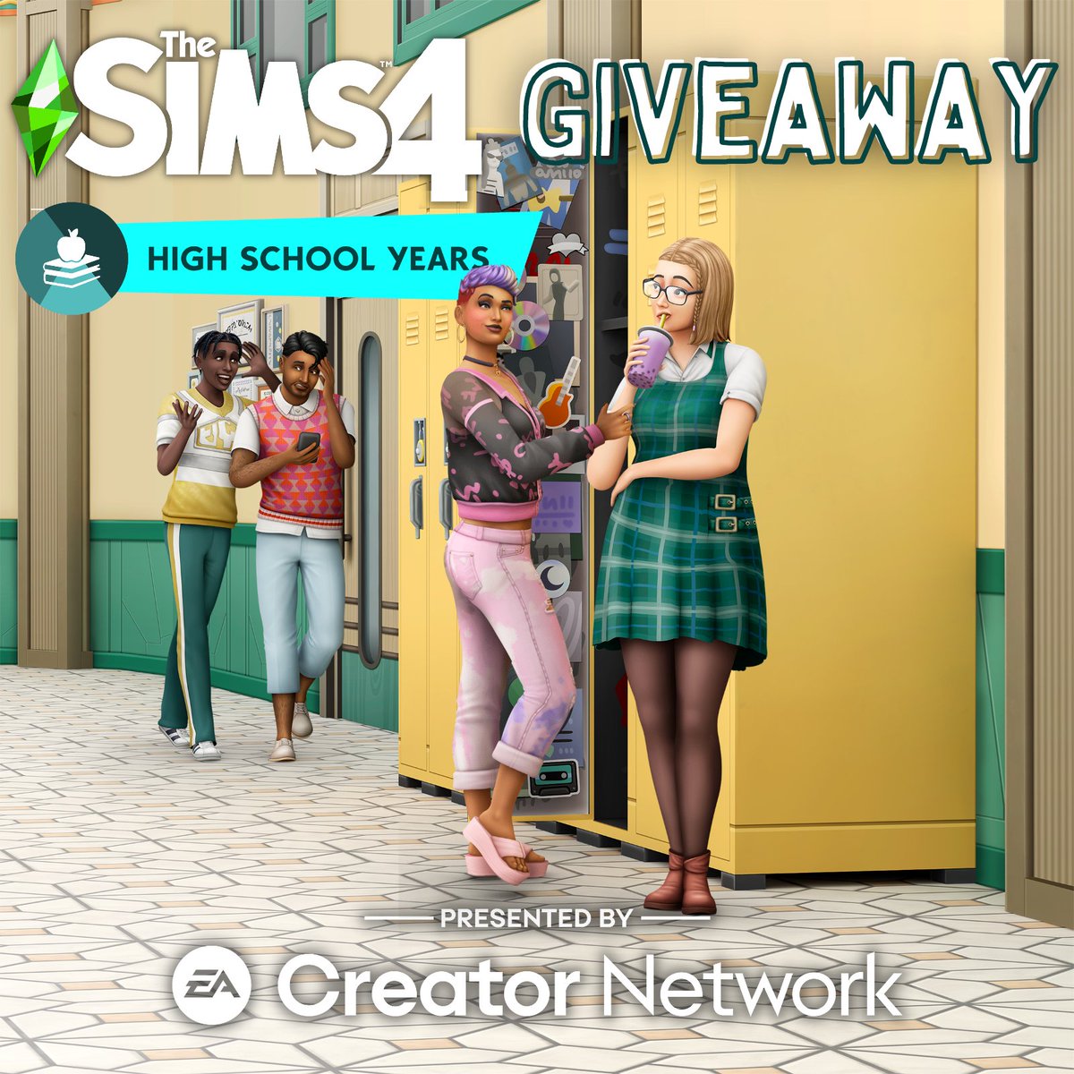 JoxHearn's tweet image. Thanks to the #EACreatorNetwork I’m giving away a copy of The Sims 4 High School Years EP on PC! ✨

To Enter: 
✏️ Follow Me 
📚 Retweet This Post 
▶️ Sub to my YouTube
youtube.com/c/FakeSimmer

⌛ Closes 28th July @ 8PM CET 

Good luck! 💚

#TheSims4HighSchoolYears #TheSims4