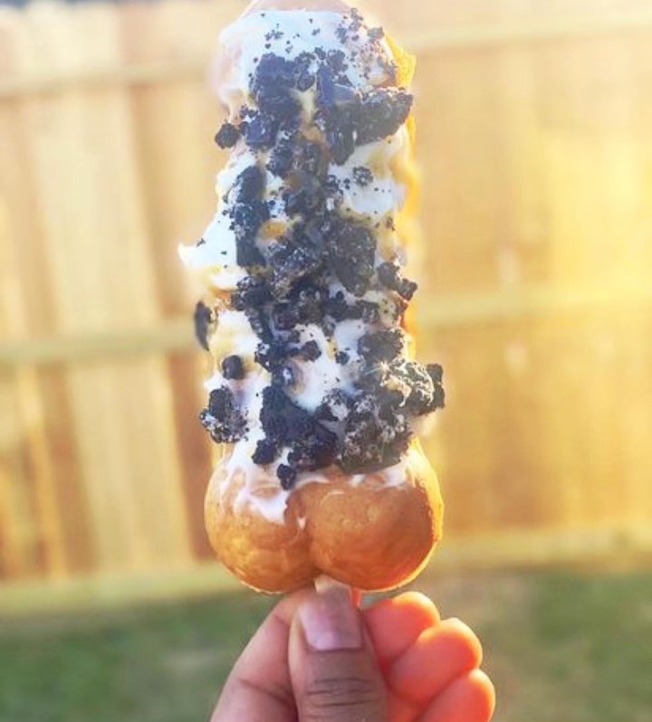 OurDelightful's tweet photo. 🧇🍆Cheesecake Stuffed DSticks available. 20+tax per Box (2 Sticks) 
Made to Order! Prepayment REQUIRED!
Cookies and Cream 🍪
Rainbow Sprinkles 🌈🍩
$5 Local Killeen Delivery
$7 Copperas Cove and Harker Heights

#DSticks #DOnAStick #Waffles #Waffle #Dessert #Killeen https://t.co/JAqbZjJxHh
