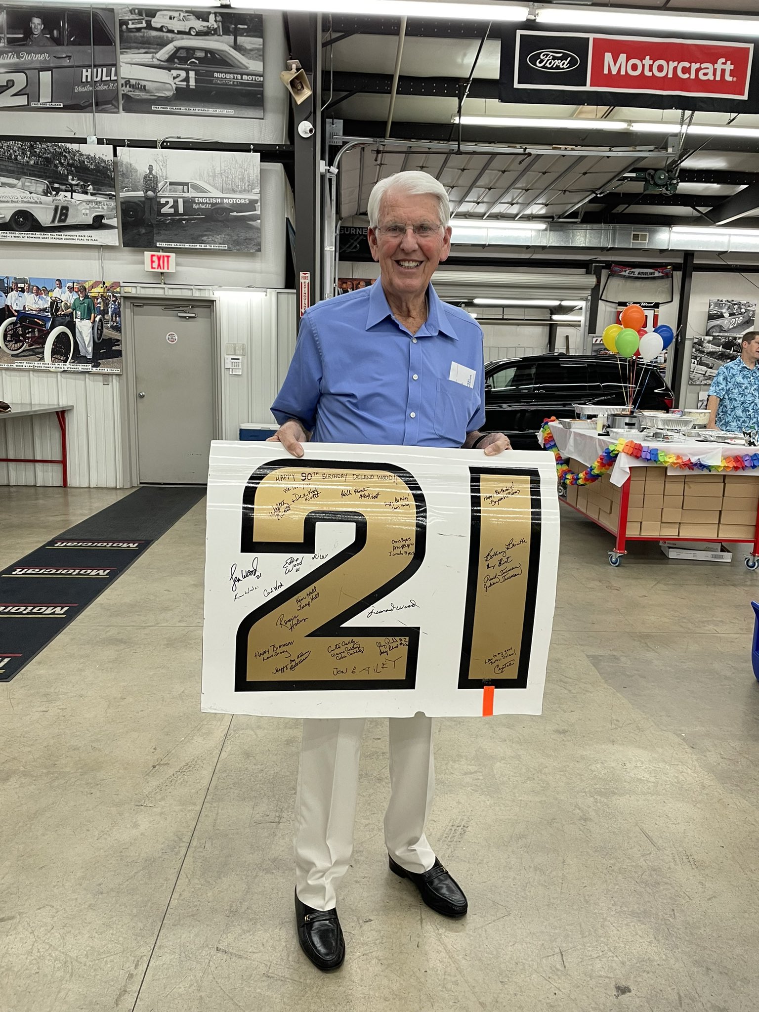 Wood Brothers Racing on Twitter "Wishing one of the OGs, Delano Wood a