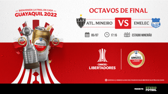 StudioFutbol's tweet photo. 78' PENAL PARA MINEIRO
#AMineiro 0 #Emelec 0 | Copa Libertadores (Global: 1-1) https://t.co/9iIqowBINQ #AmstelEcuador https://t.co/34mpViHYgt