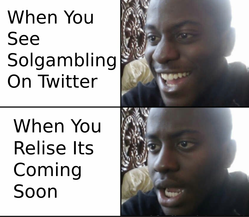 solgambling's tweet photo. We Are So Excited About Solgambling Project We hope You Guys Are Feeling The Same Way...
#Solana #SolanaNFTs #SolanaGiveaways
#SolanaSummer
#solgambling #SolanaCommunity #SOL
#SolanaAirdrop #ElonMusk #NFTCommunity #NFTs
#StrangerThings https://t.co/ABCdZA2SFh