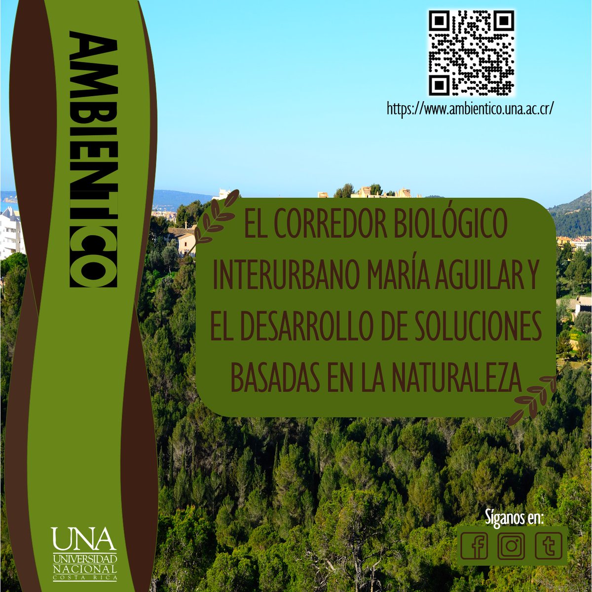 Nuevo artículo: ambientico.una.ac.cr/.../el-corredo…...
 #sostenibilidad #Investigación #UNACR #revista #costarica #ambiente #ciencia