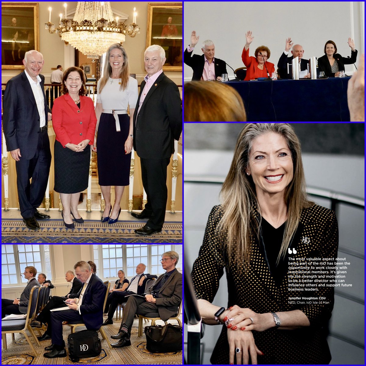 For the first time in three years, the Institute of Directors (IoD) was able to hold the AGM at their impressive headquarters in London. It was a wonderful opportunity to meet IoD Board and Council members, including chairs and ambassadors from other regions.