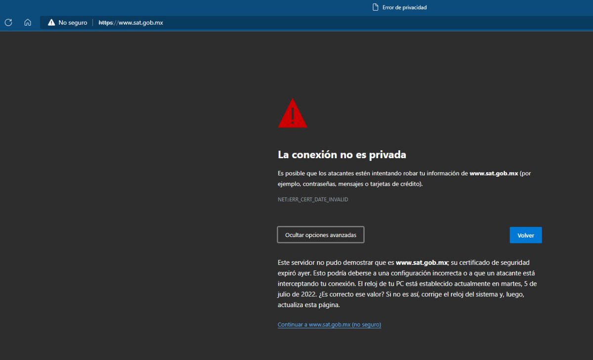 Mientras tanto el #SAT 😂
Que vayan haciendo cita, para tramitar su nuevo Certificado, jejejeje