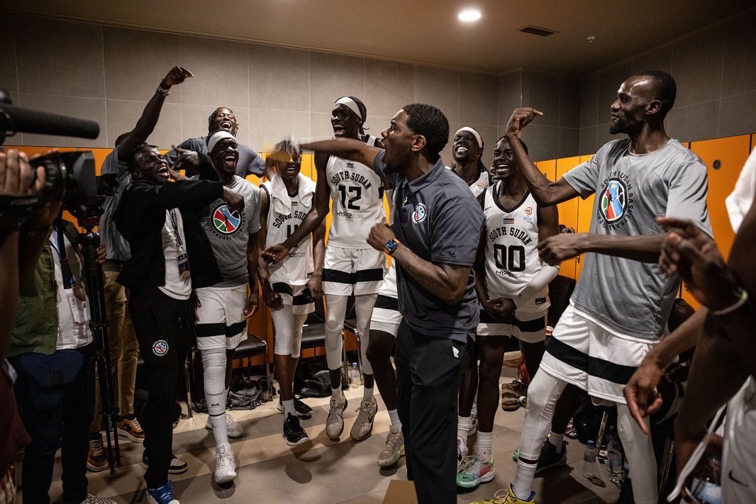 The vision was clear from the start, know we’re walking in it Lu #HISTORY <a href="/SSBFed/">South Sudan Basketball</a>