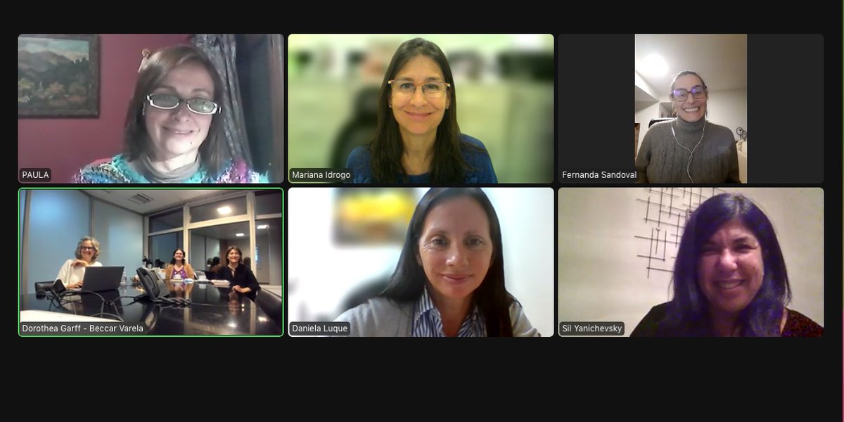 WomenCompliance's tweet photo. 📢En el día de ayer se llevó a cabo una nueva, enriquecedora y productiva reunión  de Intercomites de #WiC, en la cual tratamos diversos temas de relevancia para #WiC. 
#PorMasCompliance #JuntasSomosMejores https://t.co/kgD5wVx0zZ